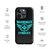 WMS Rugged Case | iPhone® | Brand | Black/ Aqua