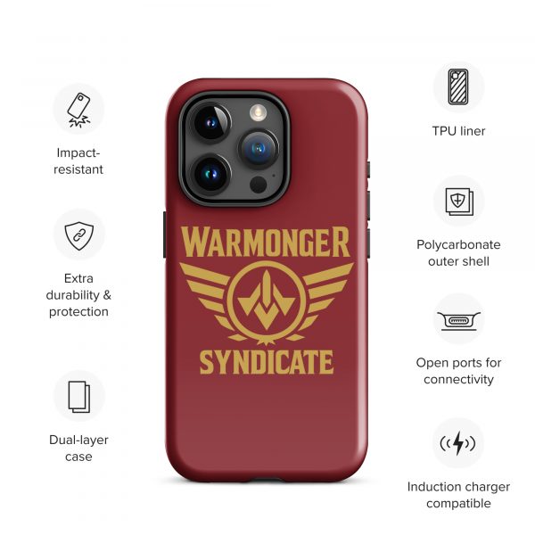 WMS Rugged Case | iPhone® | Brand | U.S. Marine Corps/ Gold