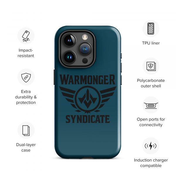 WMS Rugged Case | iPhone® | Brand | U.S. Navy/ Black