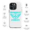 WMS Rugged Case | iPhone® | Brand | White/ Aqua