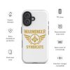 WMS Rugged Case | iPhone® | Brand | White/ Gold