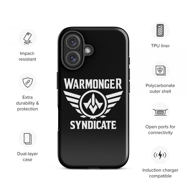 WMS Rugged Case | iPhone® | Brand | Black/ White