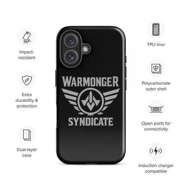 WMS Rugged Case | iPhone® | Brand | Black/ Grey