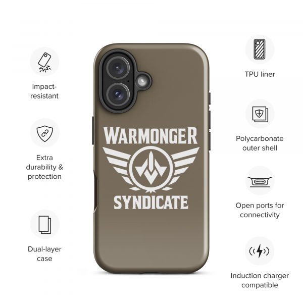 WMS Rugged Case | iPhone® | Brand | U.S. Army/ White