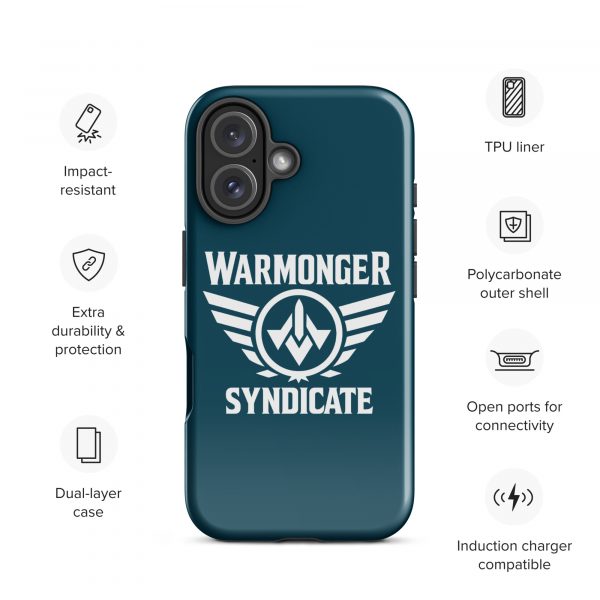WMS Rugged Case | iPhone® | Brand | U.S. Navy/ White
