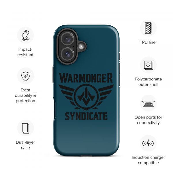WMS Rugged Case | iPhone® | Brand | U.S. Navy/ Black