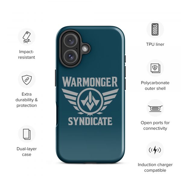 WMS Rugged Case | iPhone® | Brand | U.S. Navy/ Grey