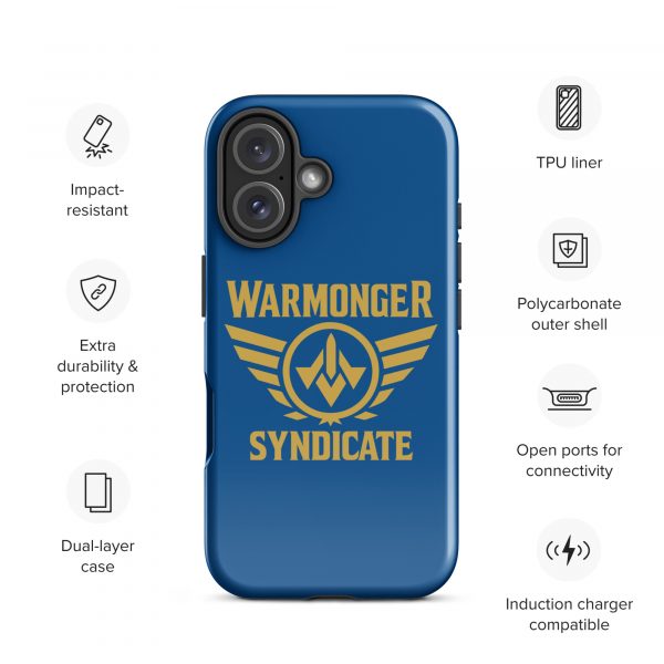WMS Rugged Case | iPhone® | Brand | U.S. Air Force/ Gold
