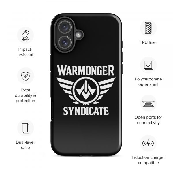 WMS Rugged Case | iPhone® | Brand | Black/ White