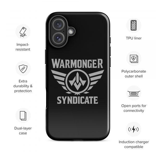 WMS Rugged Case | iPhone® | Brand | Black/ Grey