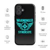 WMS Rugged Case | iPhone® | Brand | Black/ Aqua