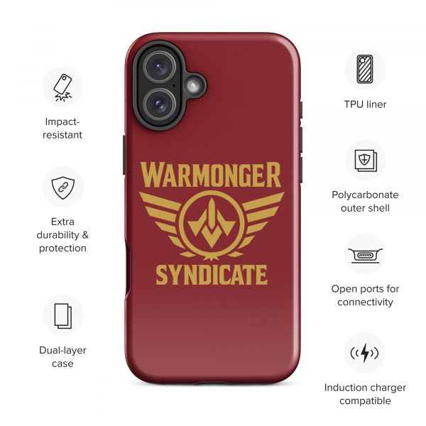 WMS Rugged Case | iPhone® | Brand | U.S. Marine Corps/ Gold