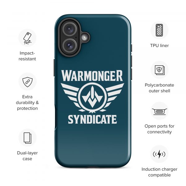 WMS Rugged Case | iPhone® | Brand | U.S. Navy/ White