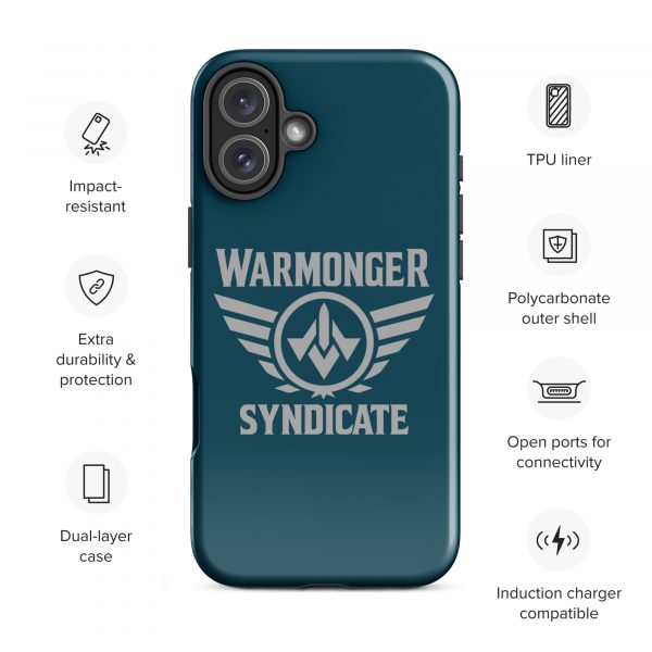 WMS Rugged Case | iPhone® | Brand | U.S. Navy/ Grey