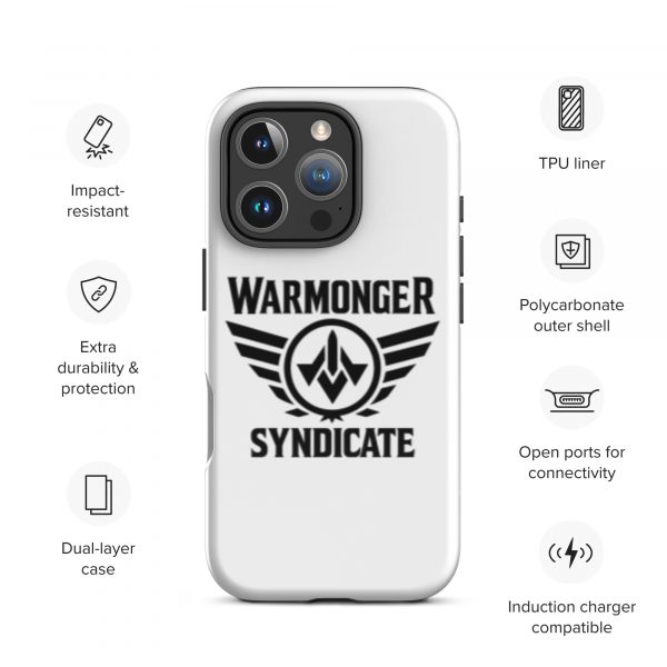 WMS Rugged Case | iPhone® | Brand | White/ Black
