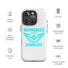 WMS Rugged Case | iPhone® | Brand | White/ Aqua