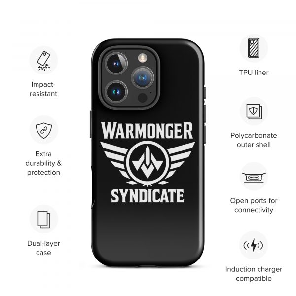 WMS Rugged Case | iPhone® | Brand | Black/ White