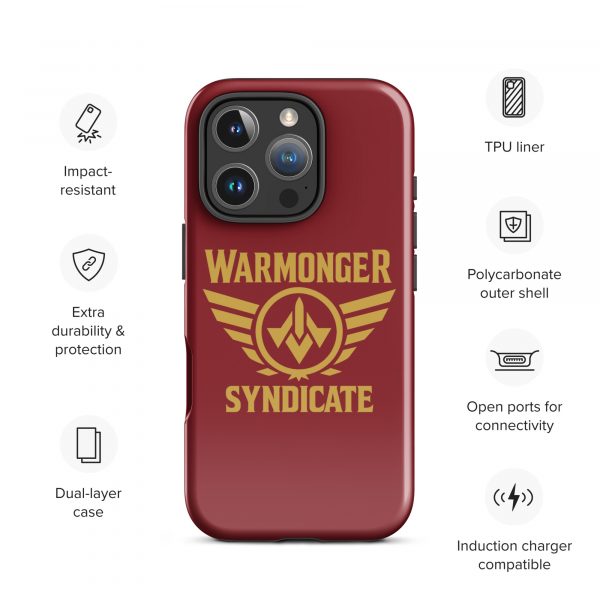 WMS Rugged Case | iPhone® | Brand | U.S. Marine Corps/ Gold