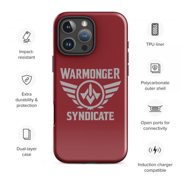 WMS Rugged Case | iPhone® | Brand | U.S. Marine Corps/ Grey