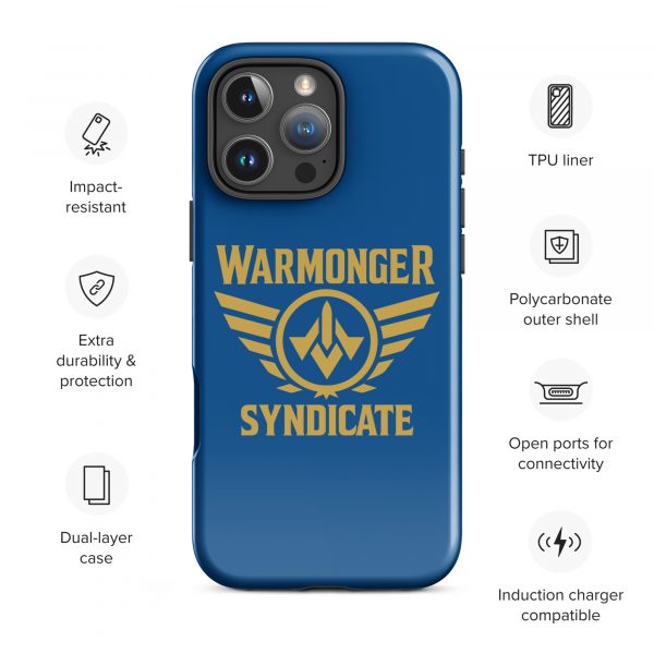 WMS Rugged Case | iPhone® | Brand | U.S. Air Force/ Gold