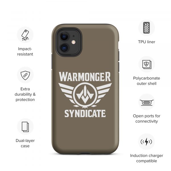 WMS Rugged Case | iPhone® | Brand | U.S. Army/ White