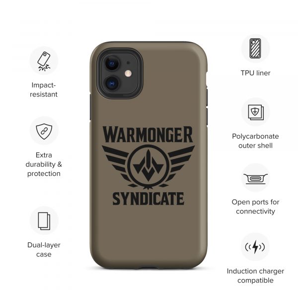 WMS Rugged Case | iPhone® | Brand | U.S. Army/ Black