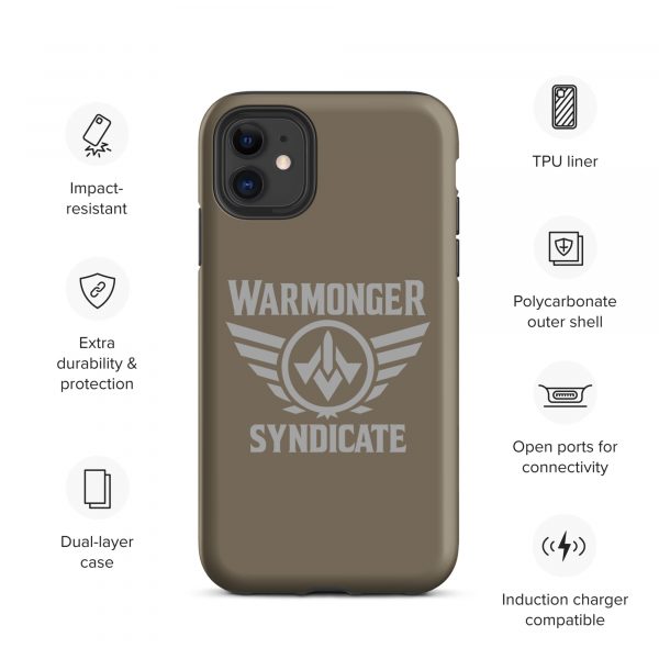 WMS Rugged Case | iPhone® | Brand | U.S. Army/ Grey