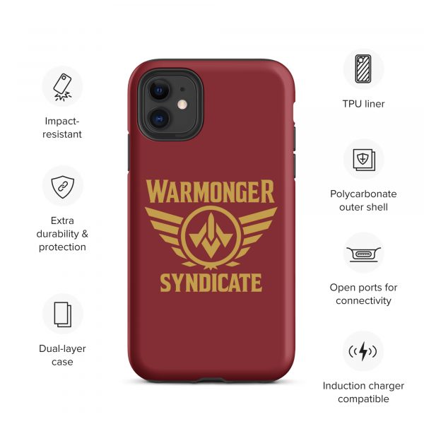 WMS Rugged Case | iPhone® | Brand | U.S. Marine Corps/ Gold