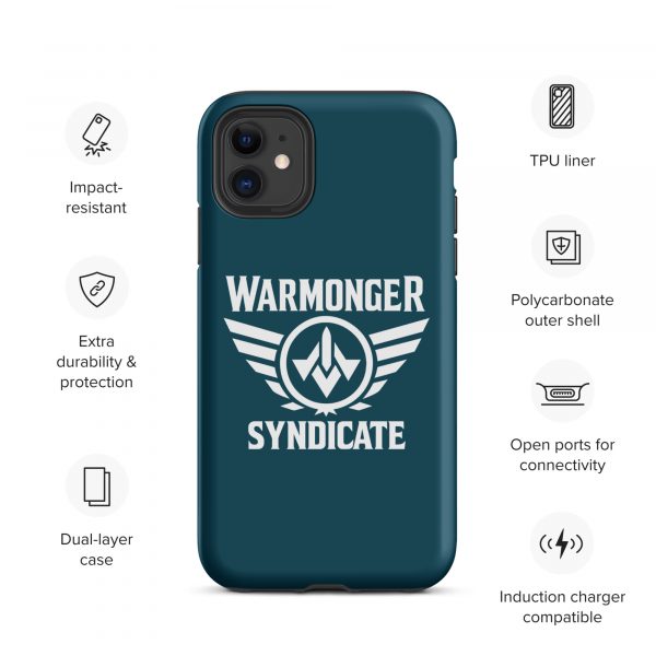 WMS Rugged Case | iPhone® | Brand | U.S. Navy/ White