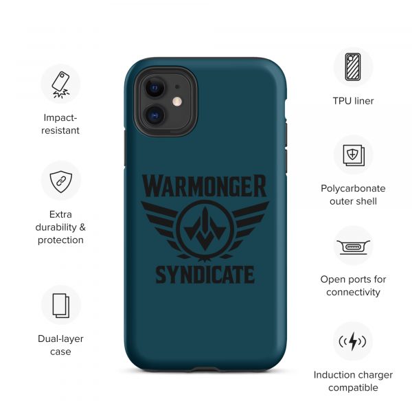 WMS Rugged Case | iPhone® | Brand | U.S. Navy/ Black