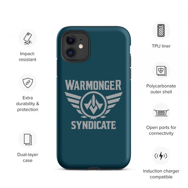 WMS Rugged Case | iPhone® | Brand | U.S. Navy/ Grey