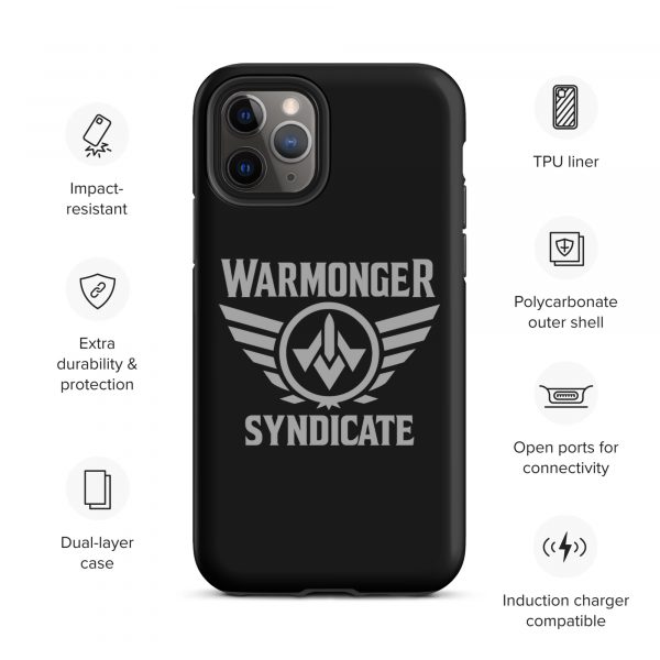WMS Rugged Case | iPhone® | Brand | Black/ Grey