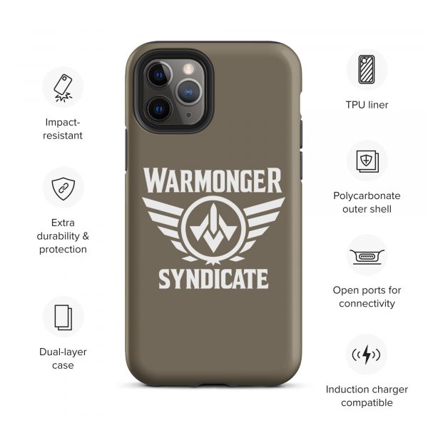 WMS Rugged Case | iPhone® | Brand | U.S. Army/ White