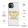 WMS Rugged Case | iPhone® | Brand | White/ Gold