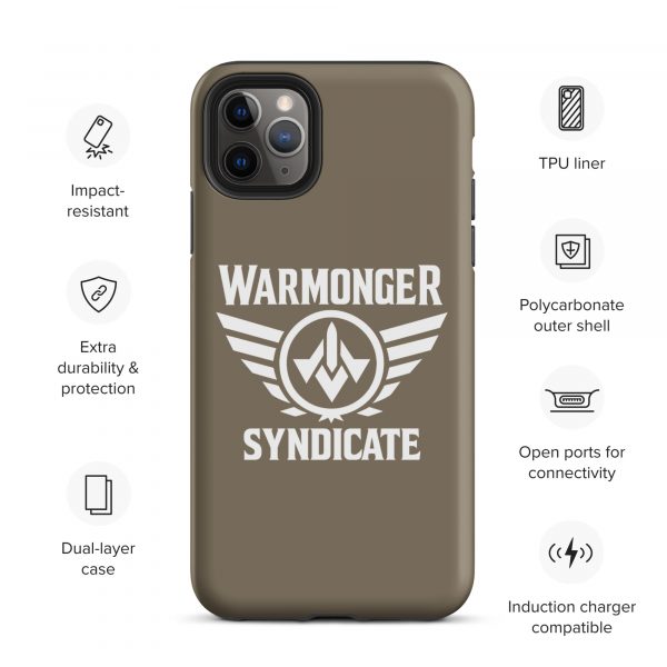 WMS Rugged Case | iPhone® | Brand | U.S. Army/ White
