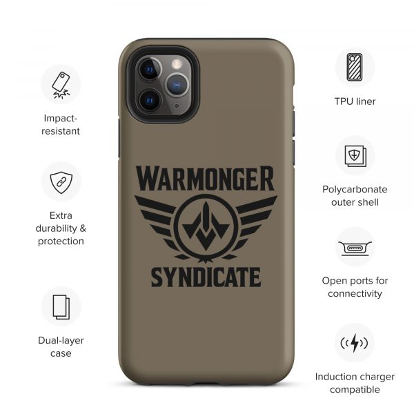 WMS Rugged Case | iPhone® | Brand | U.S. Army/ Black