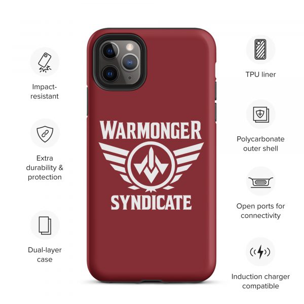 WMS Rugged Case | iPhone® | Brand | U.S. Marine Corps/ White