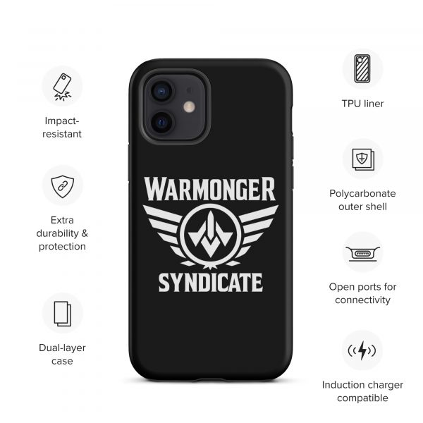 WMS Rugged Case | iPhone® | Brand | Black/ White
