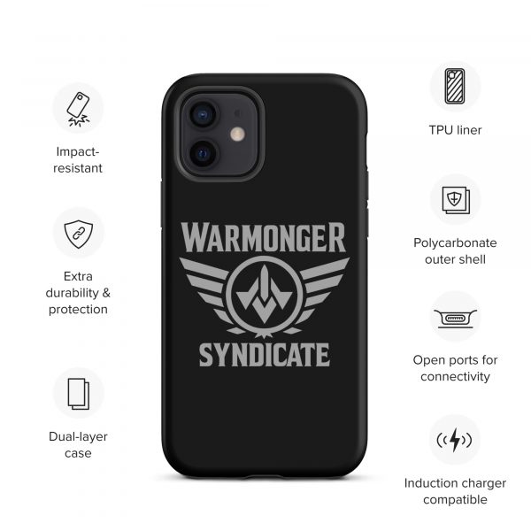 WMS Rugged Case | iPhone® | Brand | Black/ Grey