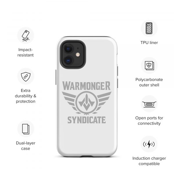 WMS Rugged Case | iPhone® | Brand | White/ Grey