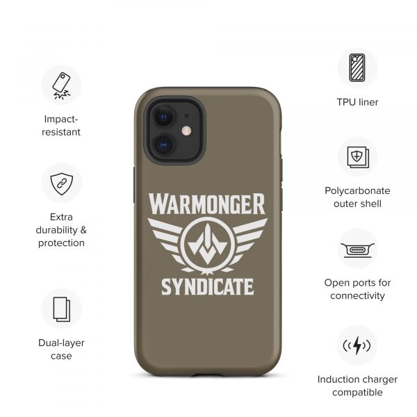 WMS Rugged Case | iPhone® | Brand | U.S. Army/ White