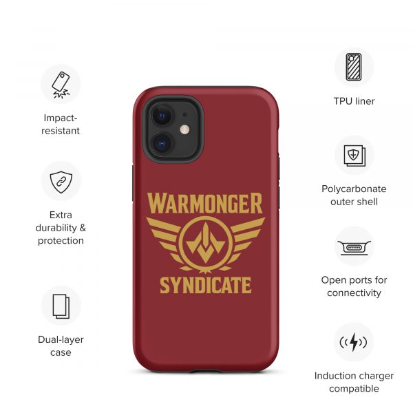 WMS Rugged Case | iPhone® | Brand | U.S. Marine Corps/ Gold