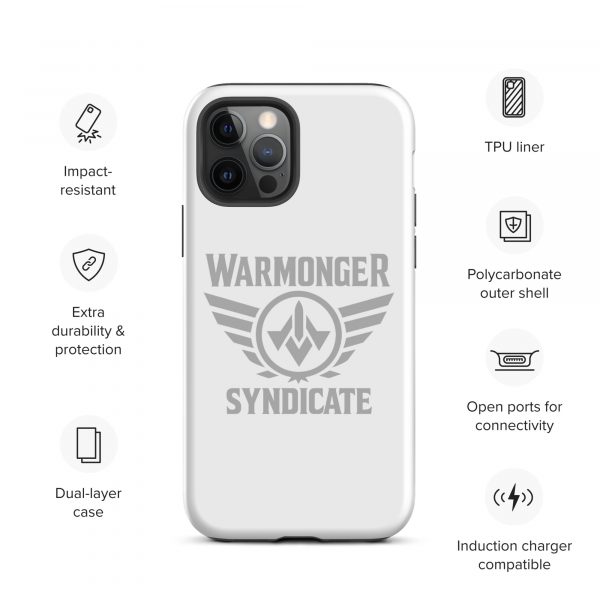WMS Rugged Case | iPhone® | Brand | White/ Grey
