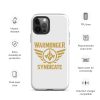 WMS Rugged Case | iPhone® | Brand | White/ Gold