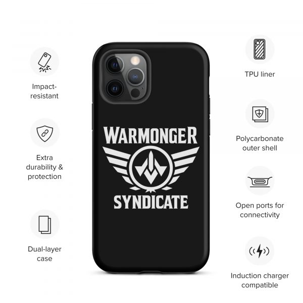 WMS Rugged Case | iPhone® | Brand | Black/ White