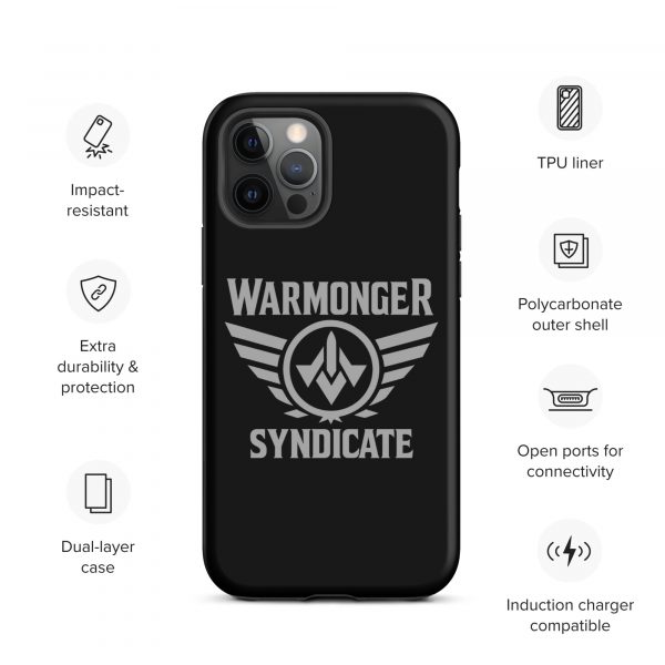 WMS Rugged Case | iPhone® | Brand | Black/ Grey