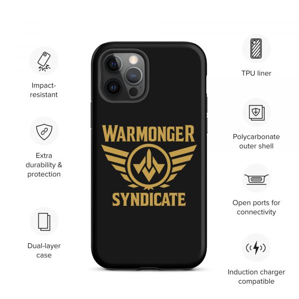 WMS Rugged Case | iPhone® | Brand | Black/ Gold