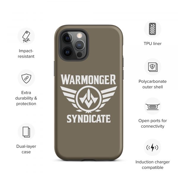WMS Rugged Case | iPhone® | Brand | U.S. Army/ White