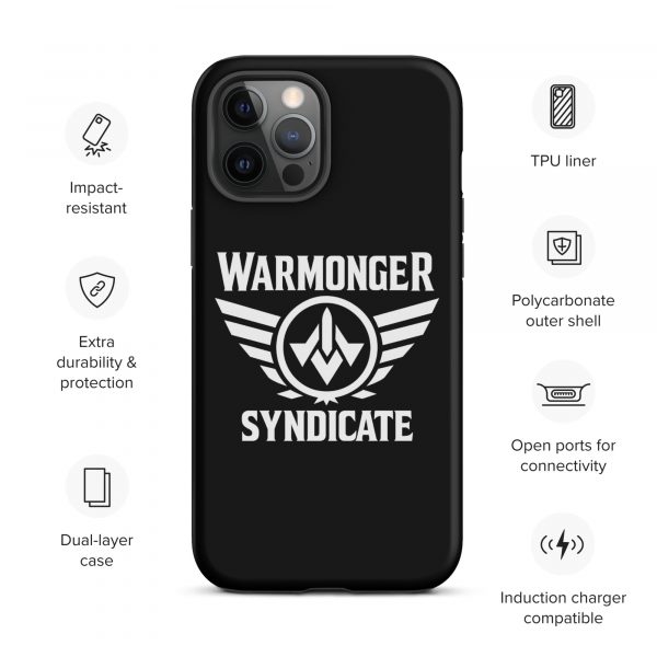 WMS Rugged Case | iPhone® | Brand | Black/ White