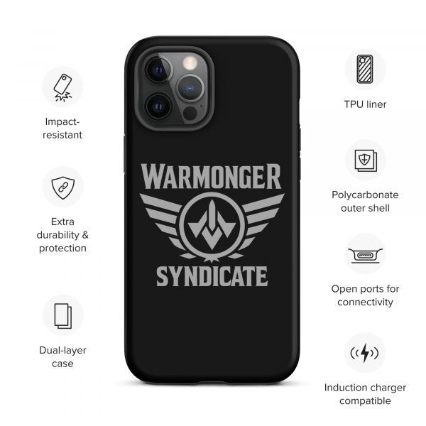 WMS Rugged Case | iPhone® | Brand | Black/ Grey